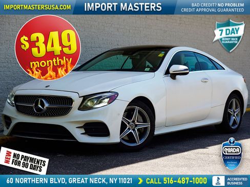 Used 2019 Mercedes-Benz E 450 4MATIC Coupe image 1