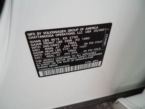 Used 2021 Volkswagen Atlas SEL Premium AWD/4WD image 40