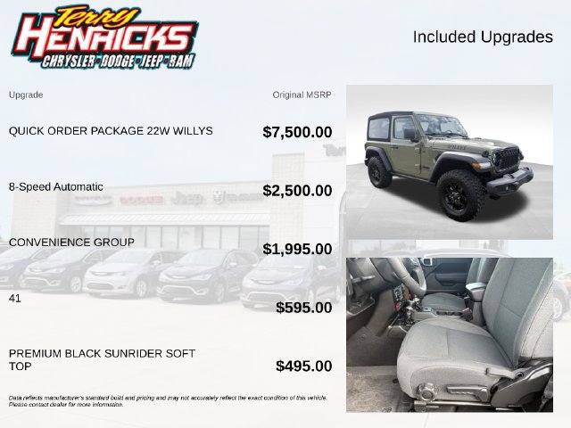 Used 2025 Jeep Wrangler Sport AWD/4WD image 8