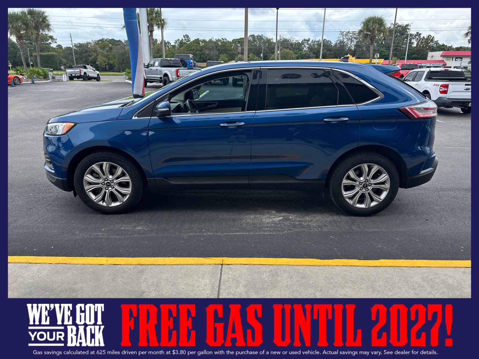 New 2023 Ford Edge Titanium w/ Cargo Accessory Package AWD/4WD image 7