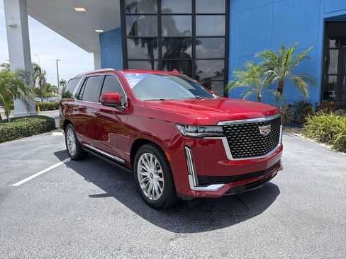 Used 2022 Cadillac Escalade Premium Luxury w/ Performance Package RWD image 2