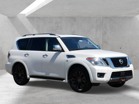 Used 2019 Nissan Armada Platinum w/ Captain's Chairs Package AWD/4WD image 1