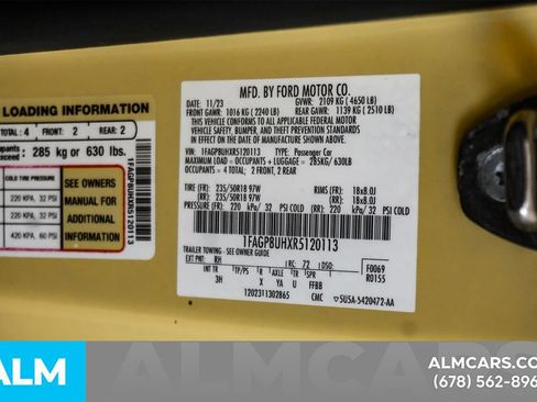 Used 2024 Ford Mustang Premium RWD image 49