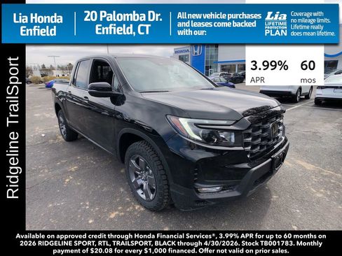 New 2026 Honda Ridgeline TrailSport image 1
