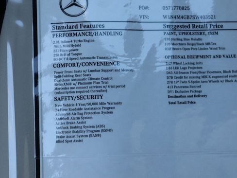 New 2025 Mercedes-Benz GLB 250 image 48