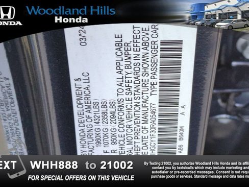 Used 2024 Honda Accord EX image 27