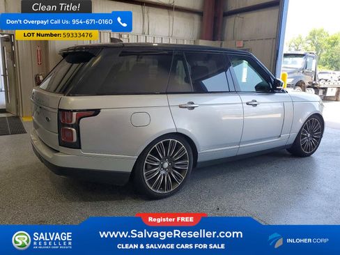 Used 2018 Land Rover Range Rover HSE AWD/4WD image 4