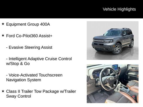 Used 2022 Ford Bronco Sport Badlands w/ Premium Package AWD/4WD image 6