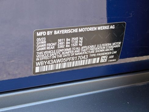 Certified 2023 BMW i4 eDrive35 w/ Premium Package RWD image 26