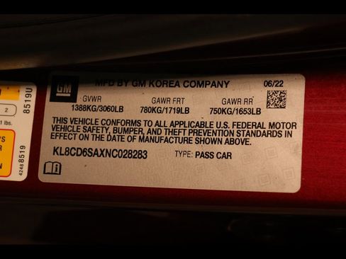 Used 2022 Chevrolet Spark LT FWD image 28