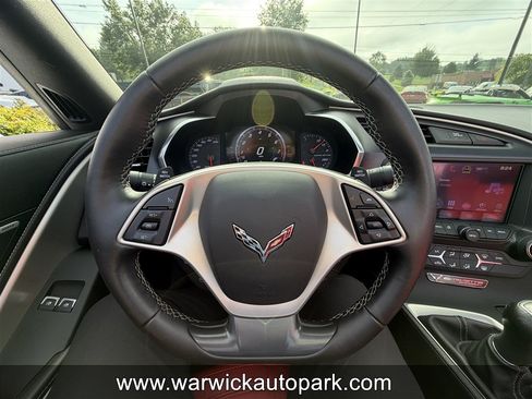 Used 2016 Chevrolet Corvette Stingray Convertible w/ Carbon Flash Badge Package RWD image 7