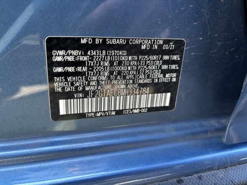 Used 2021 Subaru Crosstrek 2.0i Premium w/ Moonroof Package AWD/4WD image 37