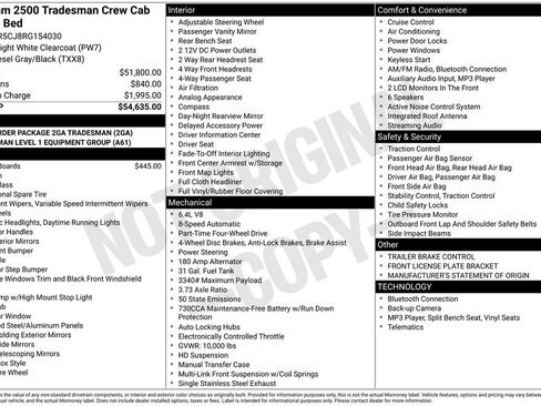 Certified 2024 RAM 2500 Tradesman image 8