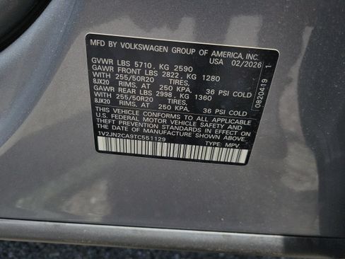 New 2026 Volkswagen Atlas SE FWD image 34