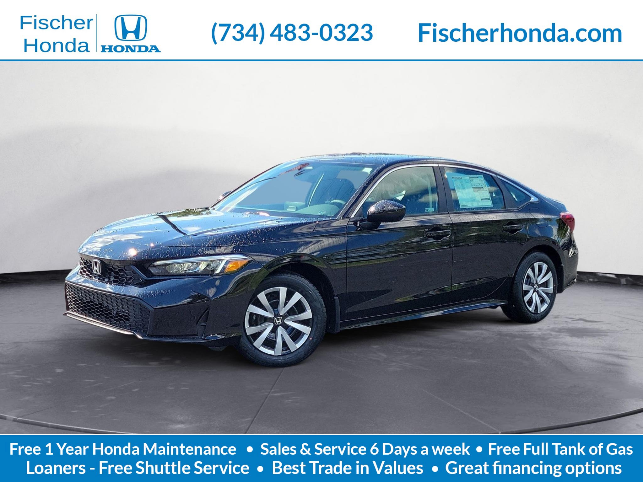 New 2026 Honda Civic LX image 1