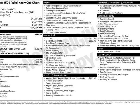 Used 2017 RAM 1500 Rebel w/ Luxury Group image 34