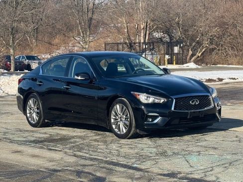 Used 2022 INFINITI Q50 Luxe w/ Cargo Package image 1