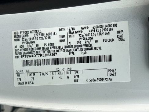 Used 2019 Ford F450 Platinum w/ Platinum Ultimate Package AWD/4WD image 35