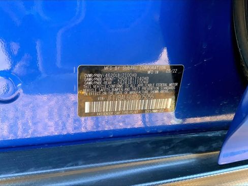 Used 2022 Subaru WRX Limited w/ Popular Package #2 image 36