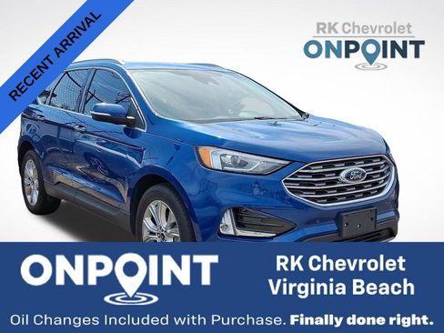 Used 2021 Ford Edge Titanium w/ Class II Trailer Tow Package image 1