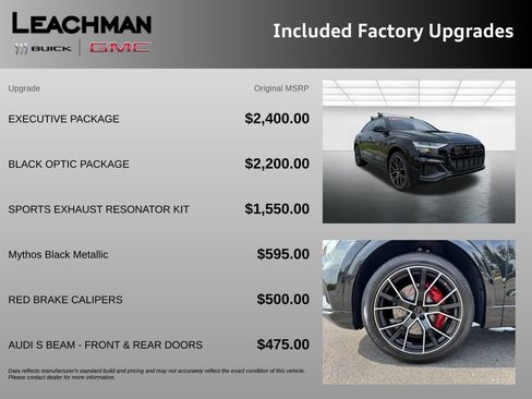 Used 2023 Audi SQ8 Premium Plus w/ Executive Package AWD/4WD image 10
