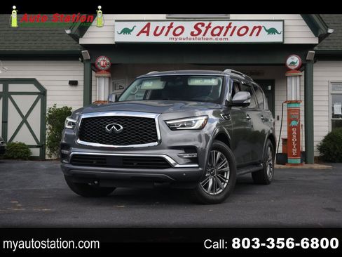 Used 2019 INFINITI QX80 Luxe w/ Proassist Package RWD image 1