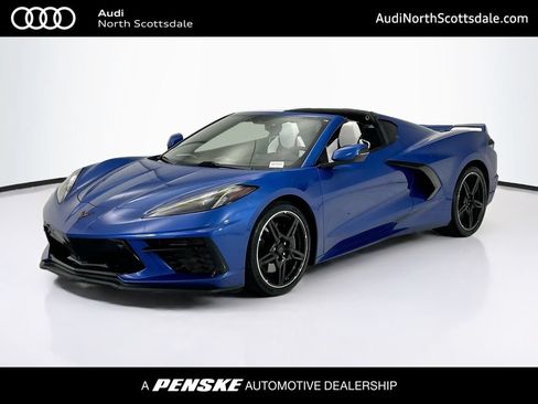 Used 2021 Chevrolet Corvette Stingray Preferred Cpe w/ Z51 Performance Package RWD image 1