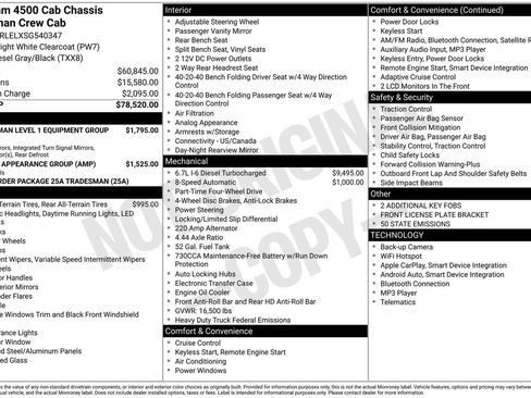 New 2025 RAM 4500 Tradesman AWD/4WD image 5