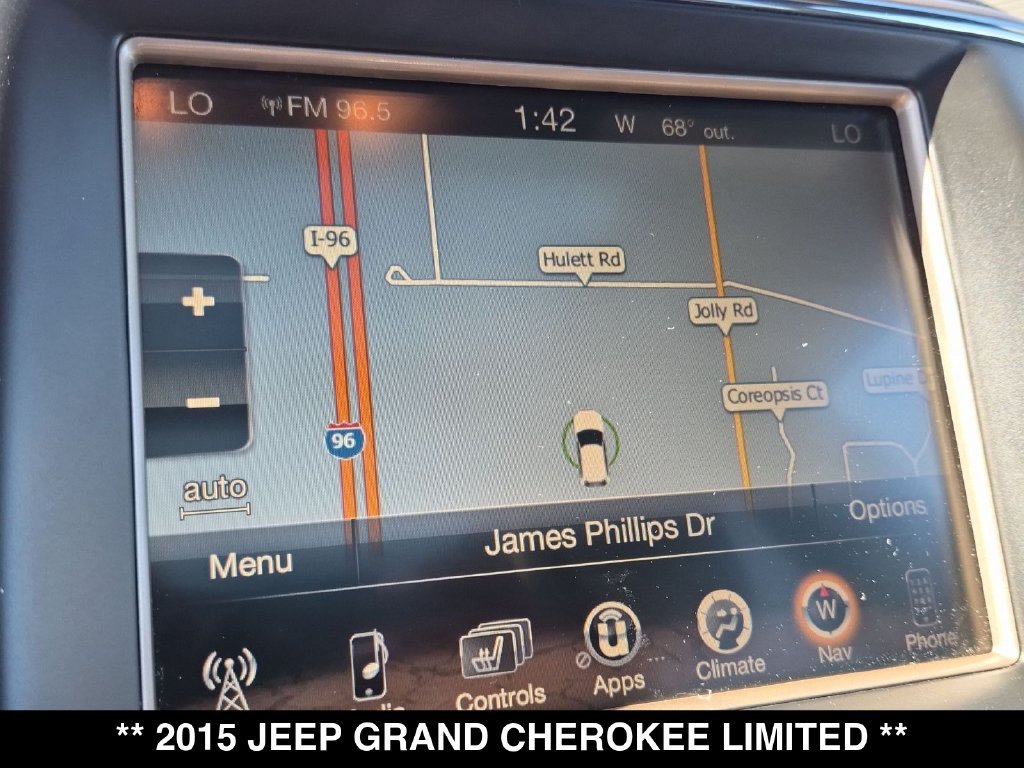 Used 2015 Jeep Grand Cherokee Limited w/ Luxury Group II AWD/4WD image 4