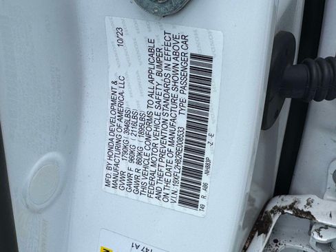 Certified 2024 Honda Civic Sport image 26