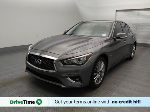 Used 2018 INFINITI Q50 Luxe RWD image 1