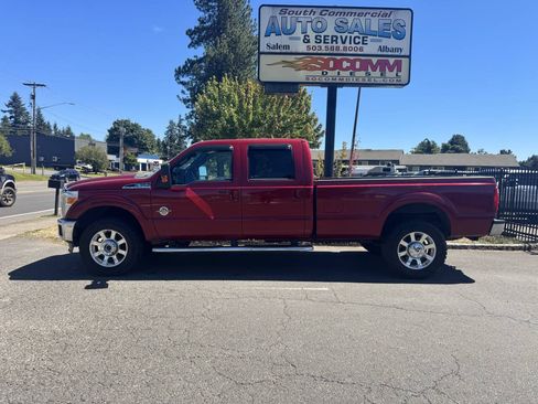 Used 2013 Ford F350 Lariat w/ Lariat Ultimate Pkg AWD/4WD image 3