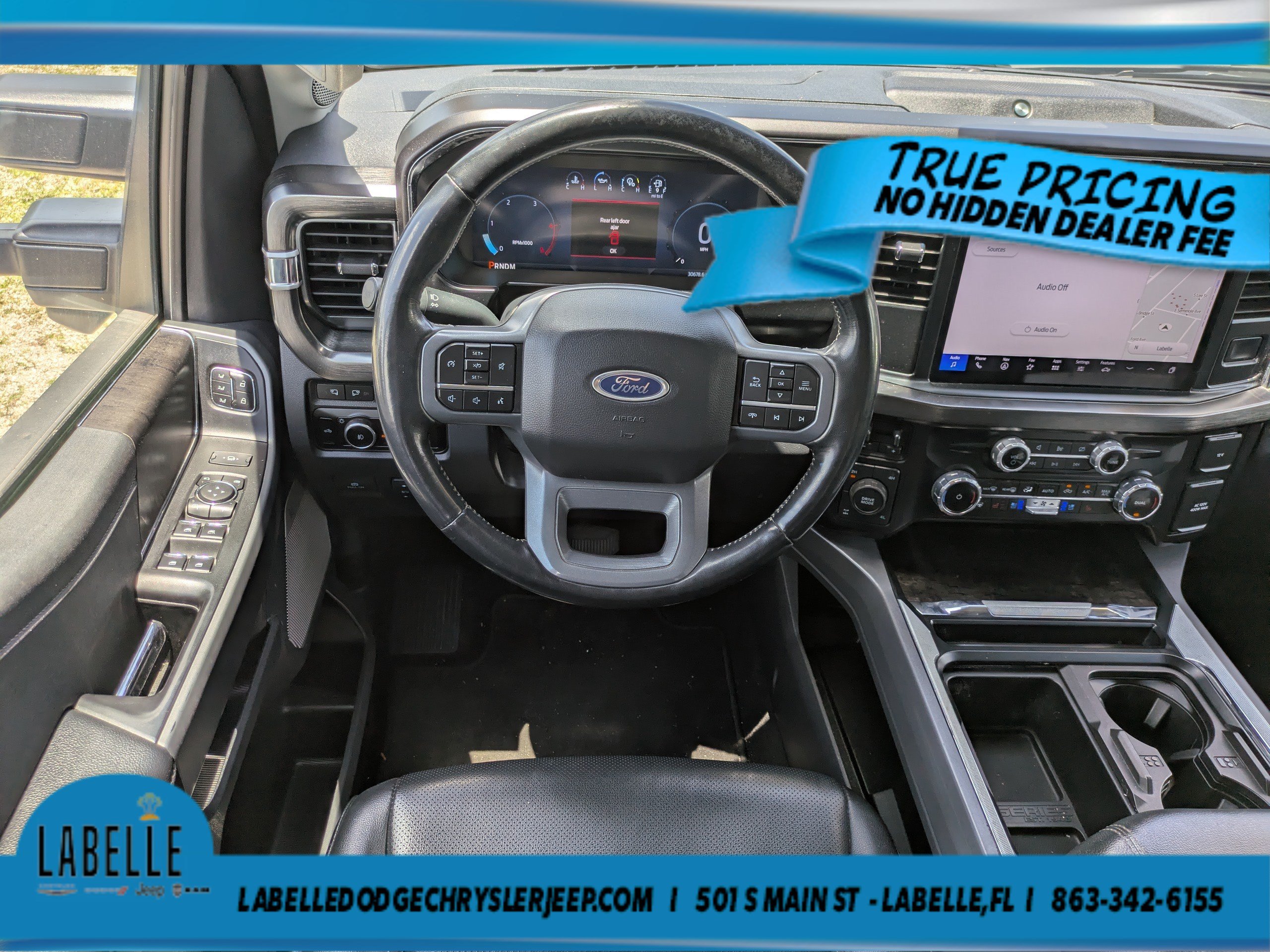 Used 2023 Ford F250 Lariat w/ Black Appearance Package AWD/4WD image 14