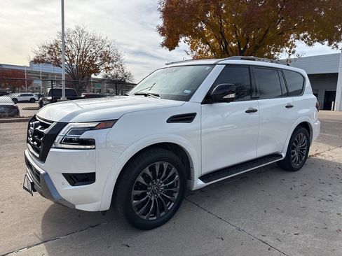 Certified 2024 Nissan Armada Platinum w/ Captain's Chairs Package image 2