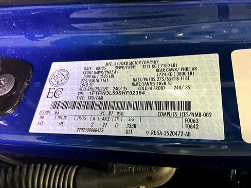 Used 2025 Ford F150 XLT w/ Equipment Group 301A Standard AWD/4WD image 20