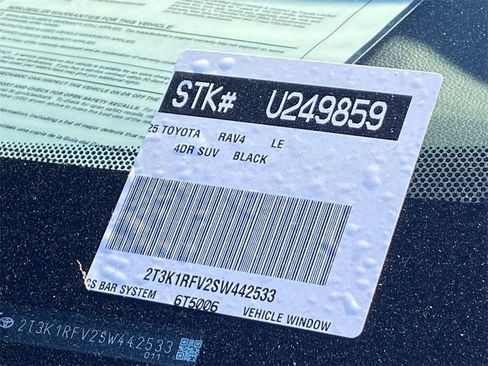 Certified 2025 Toyota RAV4 LE image 34