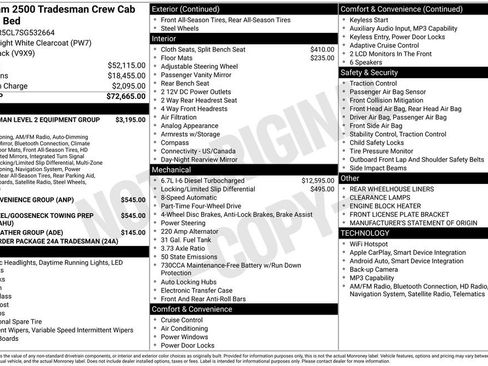 New 2025 RAM 2500 Tradesman image 3