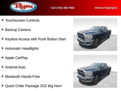 Used 2024 RAM 2500 Big Horn w/ Bed Utility Group image 12