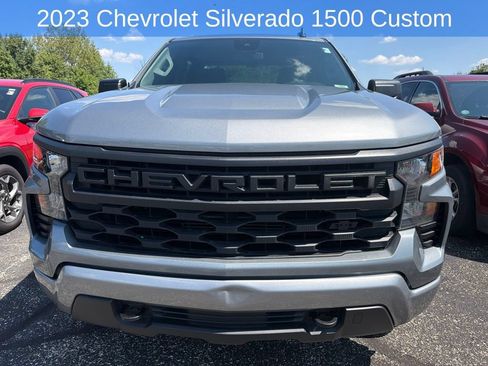 Used 2023 Chevrolet Silverado 1500 Custom w/ LPO, Dark Essentials Package AWD/4WD image 2