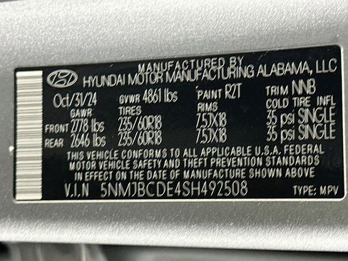 Used 2025 Hyundai Tucson SEL AWD/4WD image 12