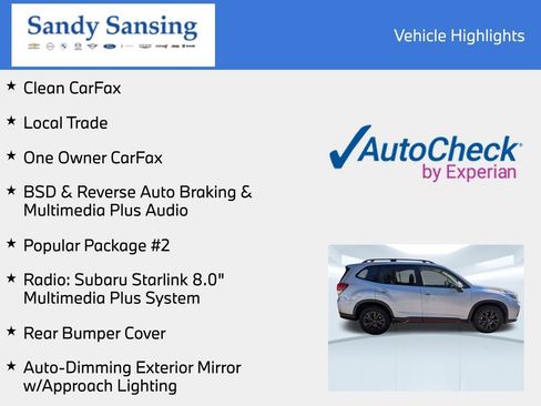 Used 2019 Subaru Forester Sport w/ Popular Package #2 image 7