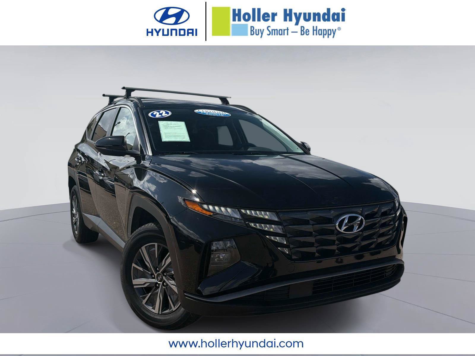 Certified 2022 Hyundai Tucson Blue AWD/4WD image 1
