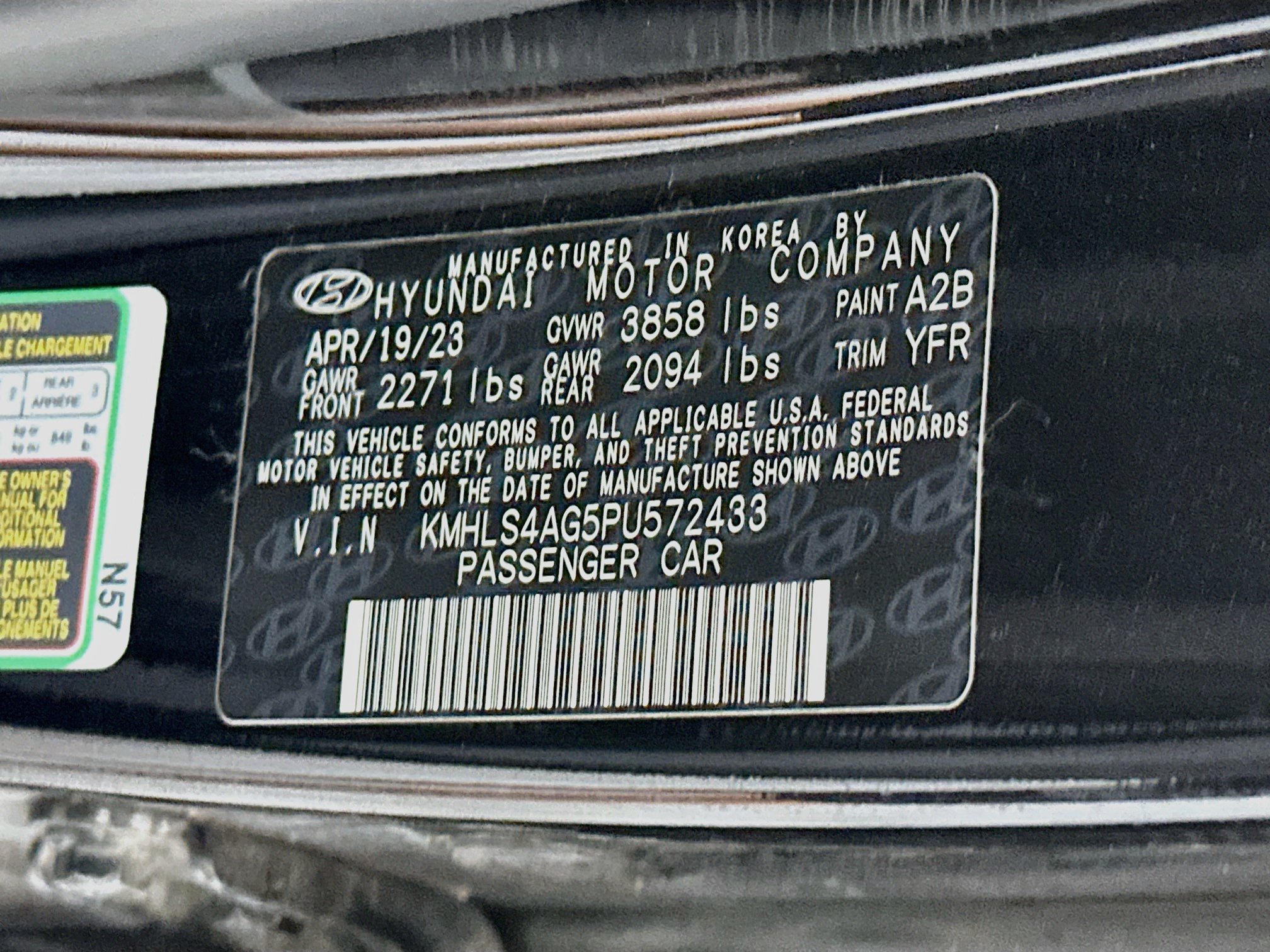 Used 2023 Hyundai Elantra SEL w/ Convenience Package FWD image 12