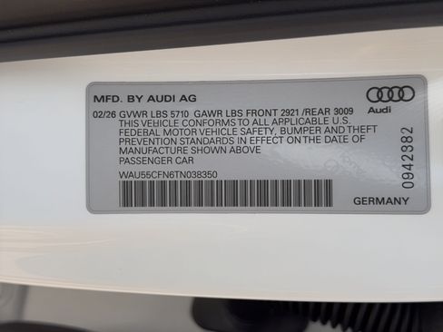 New 2026 Audi A6 Premium Plus AWD/4WD image 27