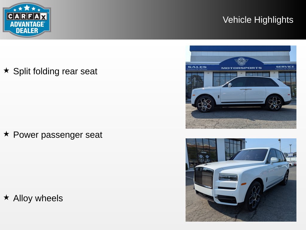Used 2022 Rolls-Royce Cullinan Black Badge AWD/4WD image 20