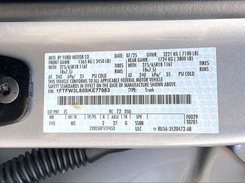 Used 2025 Ford F150 XLT w/ Equipment Group 301A Standard image 69