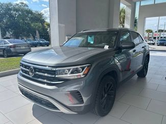 Certified 2023 Volkswagen Atlas Cross Sport SE w/ Black Wheel Package FWD 360° Tour