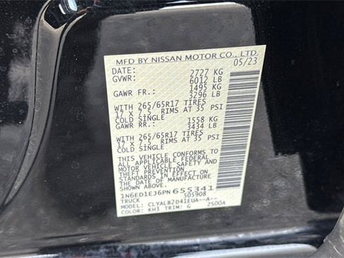 Used 2023 Nissan Frontier SV image 55