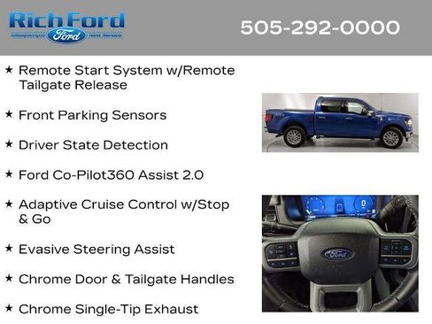 Certified 2025 Ford F150 XLT w/ Equipment Group 302A MID AWD/4WD image 38
