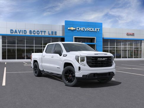 New 2025 GMC Sierra 1500 Elevation w/ LPO, Elevation Black Package AWD/4WD image 1